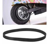 TOPINCN 384-12 Correa de Conducción de Goma Duradera para Motor de Scooter Eléctrico Pequeño para una Fácil Instalación y Reemplazo, Adecuada para Usuarios de Scooter Eléctrico