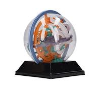 TOPINCN 3D Labyrinth Ball Education Mejora de la Educación Construcción del Intelecto Paciencia Plastic (100 obstáculos)