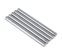 TOPINCN 5 Barras de Cera para Sellar Antiguas, Barras de Sello de Cera para Sellar Cartas, Sobres, Tarjetas de Invitación (plata blanca)