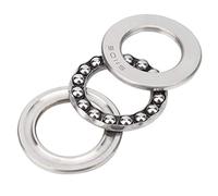 TOPINCN 51105 Rodamiento de Empuje de Bolas Axial, bajo Nivel de Ruido, Alta Precisión para Fabricación de Maquinaria, Fácil de Instalar, Piezas de Hardware de 5 Piezas