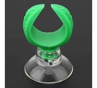 TOPINCN Abrazaderas de Tubo de Línea Aérea de Acuario de Plástico de Primera Calidad, Diámetro Interior de 14,6mm para Tubo de 15-18mm, Diseño en Forma de Hoja para Pecera (Diámetro Interior Verde