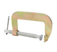 TOPINCN Accesorio de Soldadura para Carpintería, Abrazadera C, Soporte de Agarre Manual Multifuncional, Abrazadera G Resistente de 8 "para Herramienta de Carpintero, Taller en Casa (10 pulgadas)
