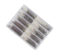 TOPINCN Accesorio Eficaz para Relojes Barras de Presión Pasadores Extremos de Remaches para Correas de Reloj Cierre de Hebillas 10 Tamaños Diferentes - Adecuado para Uso Profesional - Hecho de