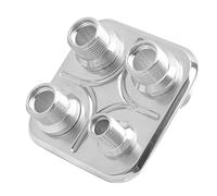 TOPINCN Accesorio Universal para Manguera de Mamparo de Aire Acondicionado, Alta Confiabilidad, Reemplazo para GM Performance, Classic, Hot Rod, Producción Exquisita, 1-6 y 3-10, para Accesorios