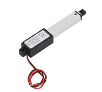 TOPINCN Actuador Eléctrico Lineal Telescópico Diseño Compacto 150N 50 Mm DC24V 4 Mm/s para Elevación de Abridor de Ventanas, Volumen Pequeño