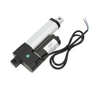 TOPINCN Actuador Lineal de Motor 3000N de 150 Mm Grado de Protección IP54 para de Elevación Eléctrico, Bastidor de Cámara, Aleación de Aluminio ABS para Uso Industrial (12V)