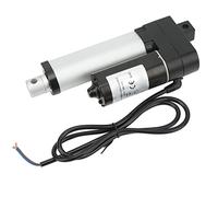 TOPINCN Actuador Lineal Eléctrico Actuador de Movimiento ABS de Aleación de Aluminio Resistente para sofá Cama 3000N 100 Mm para Usuarios de Camas y Sofás Eléctricos (24V)