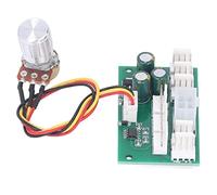 TOPINCN Adaptador de 4 Pines, Concentrador de Ventilador de Refrigeración de 12V, Módulo de Control de Velocidad Divisor de 8 Vías para Chasis de PC
