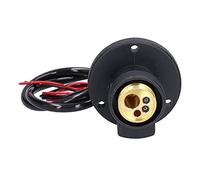 TOPINCN Adaptador de Base de Brida Estable del Zócalo del Panel de Soldadura MIG para la Antorcha de Soldadura Binzel, Operación Simple