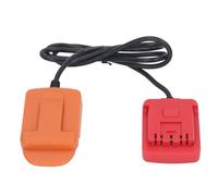 TOPINCN Adaptador de Batería, Cable de 1,6 M para Herramientas Eléctricas | Compatible con batería de litio AEG de 18 V, material ABS duradero, diseño liviano