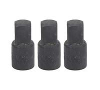 TOPINCN Adaptador de Enchufe de Acero con Alto Contenido de Carbono, Pintura Anticorrosión para Llave de Trinquete, Herramienta de Conversión de 3/8 a 1/2, 3 uds.