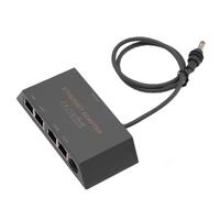TOPINCN Adaptador Ethernet 1 a 4 Divisor LAN Gigabit de 4 Puertos para Enrutador Gen 3 Mini No Requiere Controlador Plug and Play con Cable de 0,5 M para RV Camping Hogar Oficina Juegos