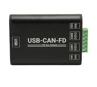 TOPINCN Adaptador USB a CAN FD de Grado Industrial para Análisis y Adquisición de Datos en Aplicaciones Industriales Aleación de Aluminio 2 Canales