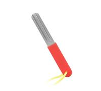 TOPINCN Afilador de Anzuelos de Diamante de Doble Cara, Piedra de Amolar de Grano 400/800, Lima de Anzuelos de Pesca, Herramienta Portátil para Pulir, 4,02 Pulgadas, 1 Pieza