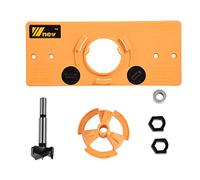 TOPINCN Agujero de bisagra, plástico de ingeniería de alto rendimiento de 35 mm, agujero de bisagra oculto, guía de perforación para bisagra de 35 mm