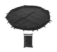 TOPINCN Alfombrilla para Parque para Perros, Alfombrilla para el Suelo, para Cachorros, Tela Oxford 600D, Impermeable, a Prueba de Arañazos, Color Negro con Diseño Grueso y (8 Caras)