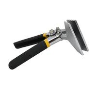 TOPINCN Alicates para Doblar Láminas de Metal, Agarre Cómodo y Resistente para Doblar y Unir, 1 Unidad, Recto, Curvo, 220 Mm, 195 Mm (Doblado)