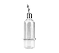 TOPINCN Alimentador De Agua del Loro Fuente De Agua Potable Automática Boquilla De Acero Inoxidable Pezón Pájaro De Agua para Mascotas(L)
