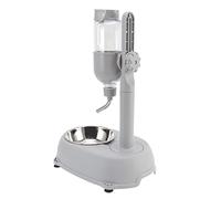 TOPINCN Alimentador de Agua Estancante Automática de Mascotas Desmontable Tazón Ajustable 500 Ml Multifuncional para Alimento para Agua para Gato de - Material de PP ABS