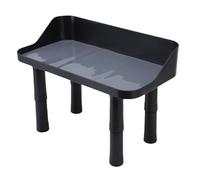 TOPINCN Alimentador de Mascotas Elevado Soporte para Gatos y Perros Salud del Cuello, Tazón de Mascotas Elevado Ajustable Plástico sin Derrame de Derrames de Alimentos para Perros