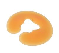 TOPINCN Almohada de Relajación Facial de Masaje Suave de Silicona para un Masaje de Spa Suave sin Rastros, Cojín de Salón de Belleza en Forma de U de Color de Piel para un Sueño Cómodo