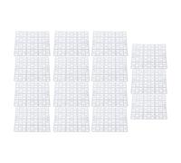 TOPINCN Almohadilla para Patas de Conejo, Alfombrilla de Plástico Apto para Uso Alimentario, Fácil de Limpiar, para Jaula de Conejos y Cobayas, para un Ajuste Seguro. (White)