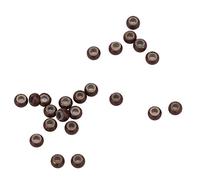 TOPINCN Anillos de Cuentas de Extensión de Cabello de, Herramienta para Diferentes Tipos de Cabello, 1000 Uds., 3x2mm, Beige/marrón Claro (marrón medio)