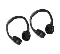 TOPINCN Auriculares Inalámbricos por Infrarrojos para Coche, Auriculares Inalámbricos por Infrarrojos, Audio Estéreo, de Calidad de Sonido Claro para Reproductores de DVD de Coche, Función de