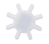 TOPINCN Barra Agitadora de Engranaje Magnético Barra Agitadora Magnética Recubierta de PTFE de 5,5 X 42 Mm para Mezcla de Agitación de Soluciones Líquidas de Laboratorio con Alta