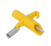 TOPINCN Bebedero Automático con Tetina para Conejos, Mecanismo de Resorte de Salida de Agua Grande sin Fugas, con Tubo de 5m y 8mm, para Conejos