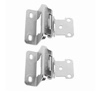 TOPINCN Bisagra de Puerta de Gabinete con Cierre Automático, Acero Duradero de 1/2 Pulgada para Cocina, Baño, RV y Autocaravana, Uso Versátil, 2 uds. (Champán)