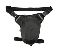 TOPINCN Bolsa Cartuchera para Motocicleta, Riñonera Reflectante Duradera para Actividades Al Aire Libre, Material de Tela Oxford 1680D (Patrón único)