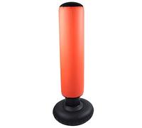 TOPINCN Bolsa de Boxeo Inflable de 160cm, Base Estable, Bolsa de para Fitness, para Culturismo, PVC, 25,6 ", Amarillo/Naranja/Negro (Orange)