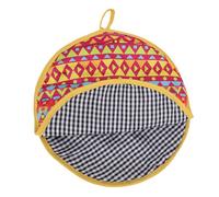 TOPINCN Bolsa para Calentar Tortillas Soporte para Guardar Tortillas Calentador de Soporte para Bolsa de Tela Aislada para Microondas de 11,8 Pulgadas para Tacos