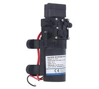 TOPINCN Bomba de Agua 0.8GPM Motor de Cobre Fuerte Bomba de Refuerzo Autocebante para RV Yate y Jardinería 12V 1.8A