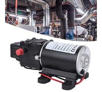 TOPINCN Bomba de Diafragma Inteligente de Alta Presión 7L/min 10mm DC12V 120W para Bomba de Prueba de Presión, de Refuerzo, Hierro Fundido (motor de 12V)