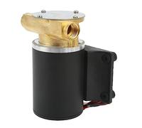 TOPINCN Bomba de Sentina con Impulsor Autocebante, Drena Eficientemente el Agua de Sentina del Barco para Entusiastas Marinos, Latón, Acero Inoxidable, Caucho, 6GPM (12V)