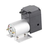 TOPINCN Bomba de Succión sin Aceite -72kpa 8w 12l Min con Soporte, bajo Nivel de Ruido Adecuada para Investigación de Laboratorio (DC24V)