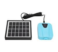 TOPINCN Bomba Oxigenadora de Doble Uso con Energía Solar para Acuarios, Bomba de Aire Eficiente para Aireación de Emergencia, Batería de Larga Duración, Adecuada para Tanques de Peces Ornamentales