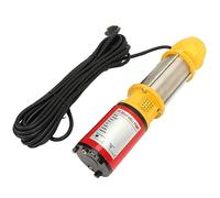 TOPINCN Bomba Solar de Pozo Profundo de 12V 250W de Alta Eficiencia para Riego Agrícola, Acero Inoxidable, Junta de 1 Pulgada 1,5 Pulgadas 2 Pulgadas
