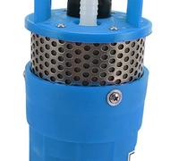 TOPINCN Bomba Sumergible de Agua de Pozo Profundo 12V DC, 6.5LPM 96W para Energía Solar, para Riego y Necesidades de Agua Remota para Ganadería con Carcasa Resistente a la Corrosión (BLUE)