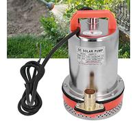 TOPINCN Bomba Sumergible Solar Bomba de Agua Duradera de Acero Inoxidable para Proyectos Agrícolas y Mineros 12V 300W