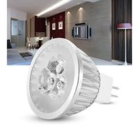 TOPINCN Bombilla LED de Alto Brillo 12V MR16 de Aluminio con Luz Cálida para Almacenes, Barras, Pasillos