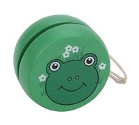 TOPINCN Bonito Patrón de Dibujos Animados Yoyo Juguetes, Juguetes de Madera Educativos para, Selección de Regalos Ideales (Rana)