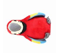 TOPINCN Bonitos Juguetes Eléctricos para Loros para Aprender Juguetes de Felpa, Repita Todo Lenguaje Hablado, Estimula para Hablar, Adecuado para Mejorar Las Habilidades de comunicación. (Rojo)