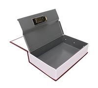 TOPINCN Book Safe, Small Diversion, Cajas Fuertes de Desvío Cajas Fuertes Accesorios para Cajas Fuertes Cajas Fuertes y Accesorios Cajas Fuertes de Desvío Caja de Colección (Rojo)