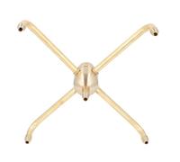 TOPINCN Boquilla de Fuente Giratoria, Cabezal Rociador de Fuente de Agua de Latón de 4 Brazos con Diseño de Rotación Automática para Jardín, Estanque, Patio, Piscina, Rocalla (G1 en)