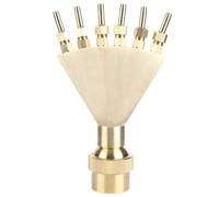 TOPINCN Boquilla de la fuente de la piscina 1.5 "DN40 ajustable de la fuente de agua de la boquilla de rociador de la cabeza del estanque para el jardín piscina SPA