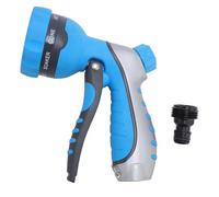 TOPINCN Boquilla de Manguera de Jardín, 8 Patrones de Pulverización Boquilla de Manguera de Agua Rociador Manual de Alta Presión con Control de Flujo para Riego de Jardín de Césped Al