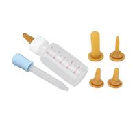 TOPINCN Botella de Enfermera de Caricias Bottilla de Comida Pequeña para Lactancia Materna para Gatitos de Cachorro, Boca de Silicona Suave, Control, Material ABS (#3)